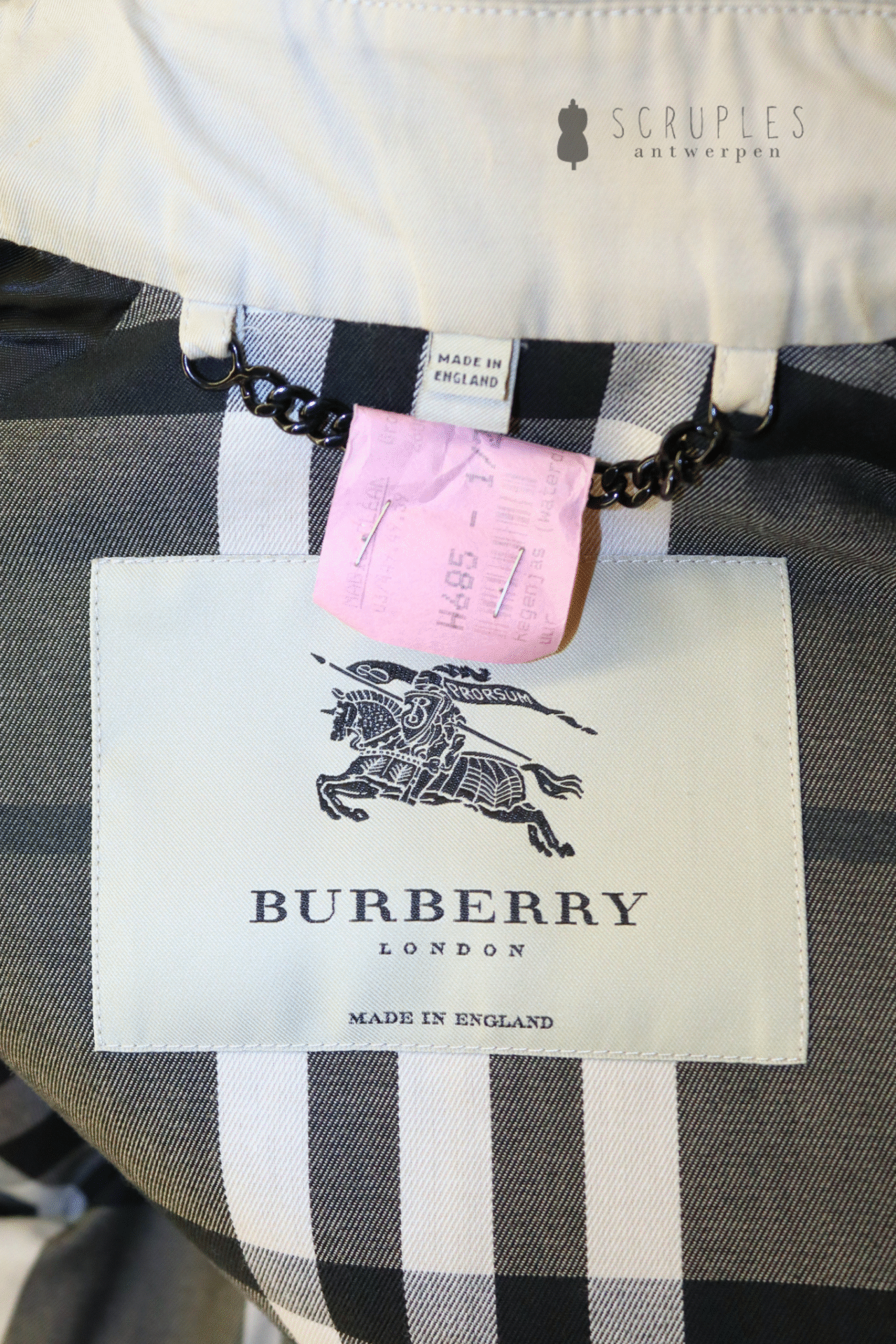 Burberry Jas (maat 38) - Afbeelding 6