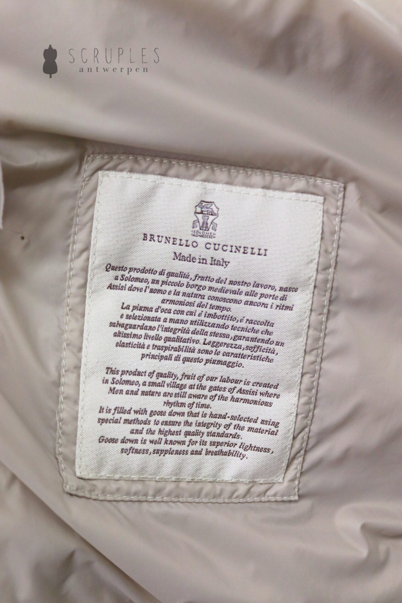 Brunello Cucinelli Gilet (maat S/M) - Afbeelding 5