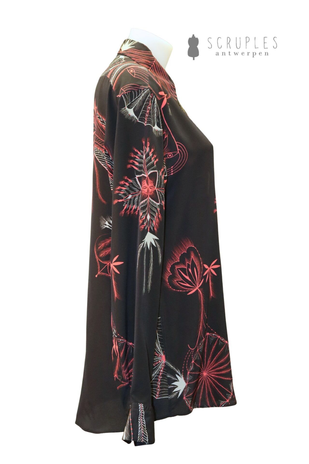 Dries Van Noten Bloese (maat 40) - Afbeelding 3