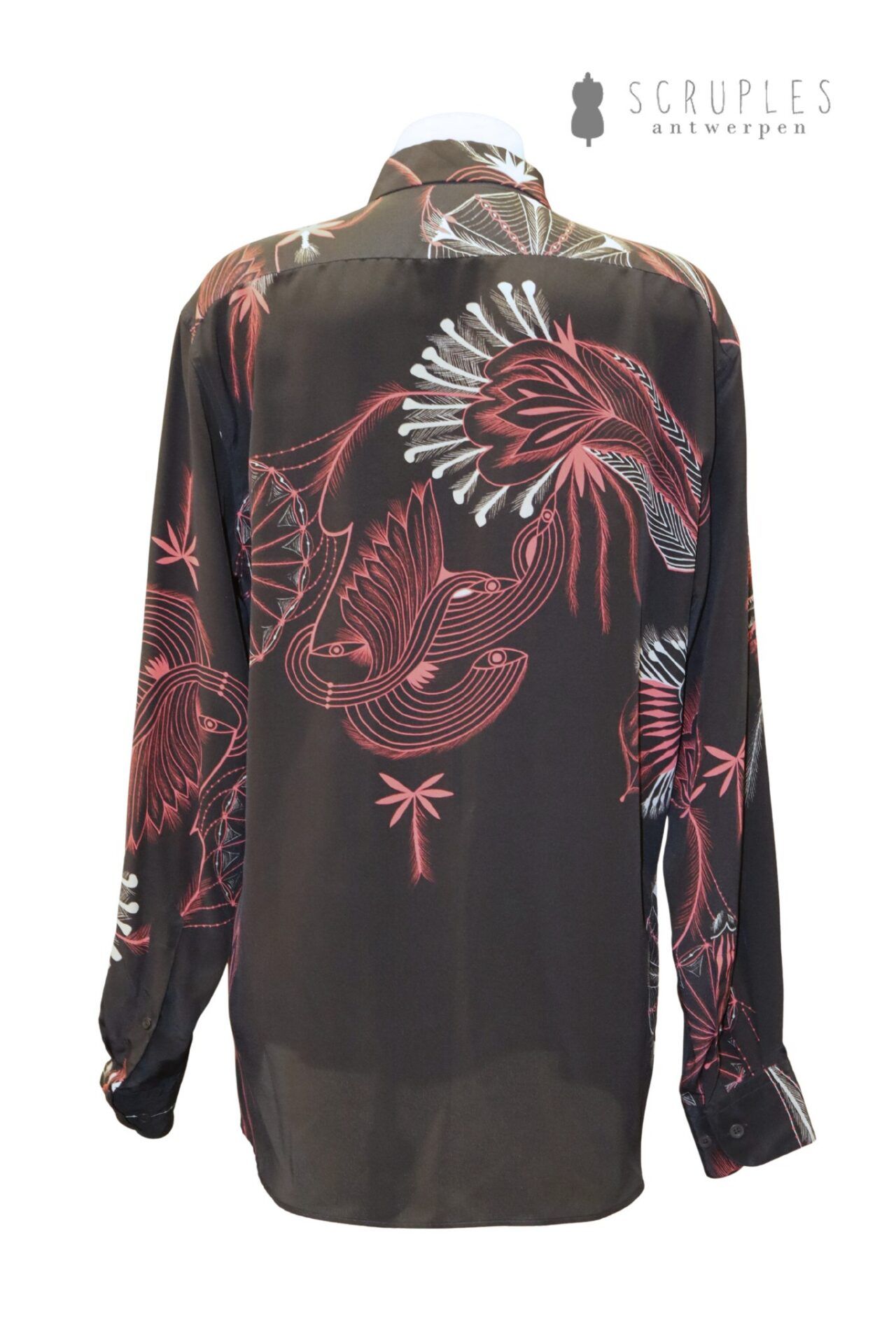 Dries Van Noten Bloese (maat 40) - Afbeelding 4