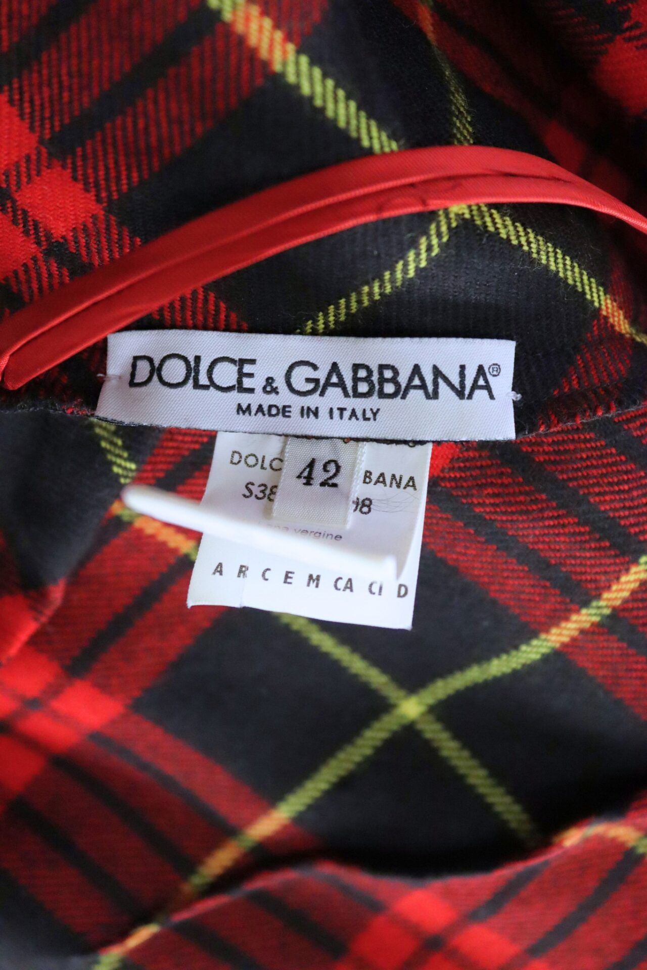 Dolce & Gabbana Kleed (maat S) - Afbeelding 5